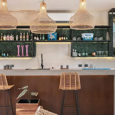 Boho Chic 5 Bedroom Private Pool & Roof Bar * Tulum