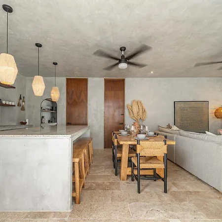 Seremonia With Rooftop Pool & Club Access Tulum