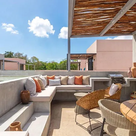 Seremonia With Rooftop Pool & Club Access Tulum