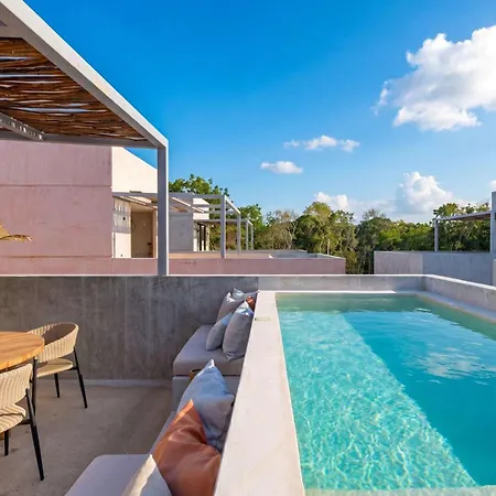 Villa Seremonia With Rooftop Pool & Club Access Tulum