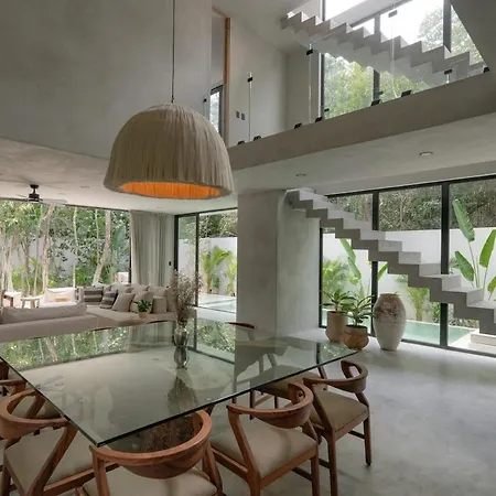 Aion Amazing 5 Bdr 3 Pools And Roof Villa Tulum
