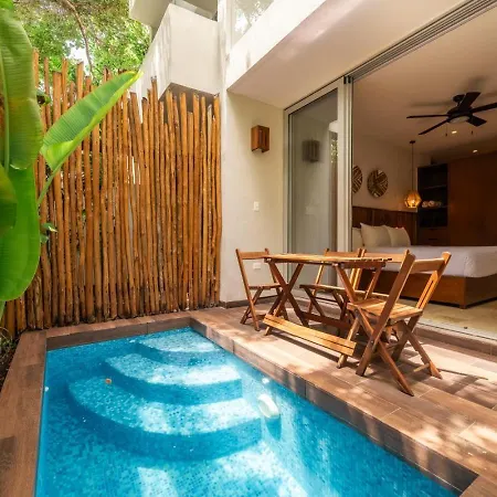 Nhoa 106a Lux 2br Plunge Pool In Aldea Zama * Tulum