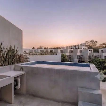 Penthouse With Private Pool 10 Min To Tulum