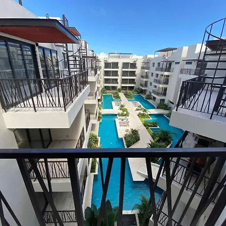 Apartment With Private Terrace And Jacuzzi In Aldea Zama