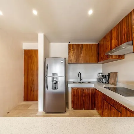 Modern 1br W Private Jacuzzi Pool Balcony * Tulum