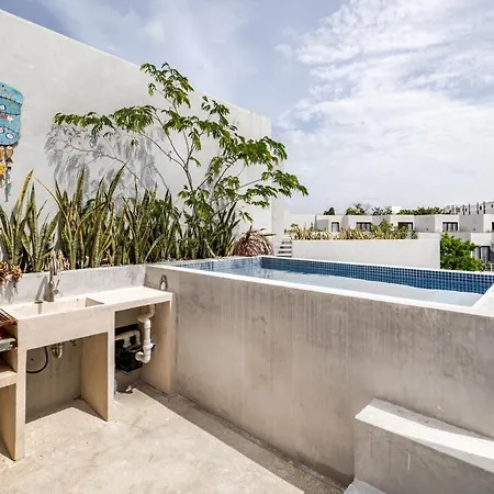Penthouse With Private Pool 10 Min To Tulum