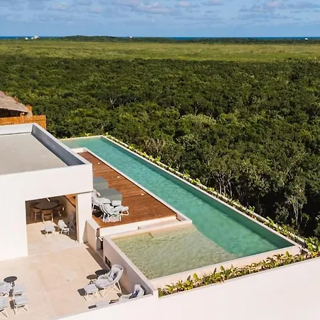 Quiet 2br Penthouse W Private Pool And Gym, Cowork * Tulum
