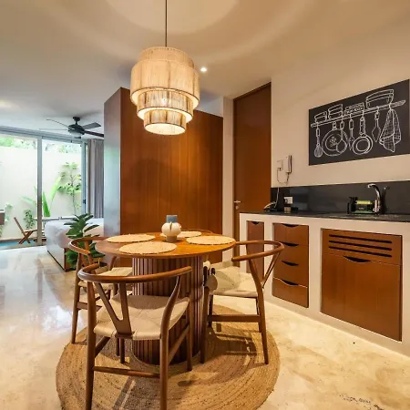 Nhoa 106a Lux 2br Plunge Pool In Aldea Zama * Tulum