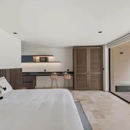 Chic Jungle Balcony Priv Pool Steam & Gym Apartment Tulum