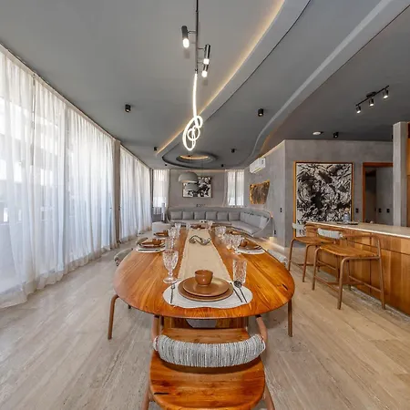 Oceanfront 3br Luxury Maiim Tankah With Pool & Gym * Tulum