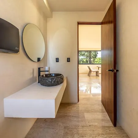 Modern 1br W Private Jacuzzi Pool Balcony Tulum