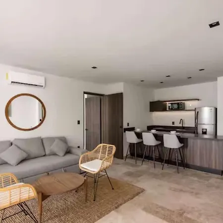 Apartment Chic Jungle 2br - Balcony Priv Pool Steam & Gym *
