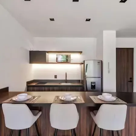 Apartment Chic Jungle 2br - Balcony Priv Pool Steam & Gym Tulum
