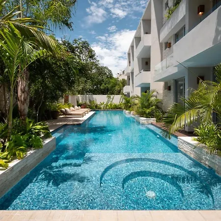 Nhoa 106a Lux 2br Plunge Pool In Aldea Zama Apartment Tulum