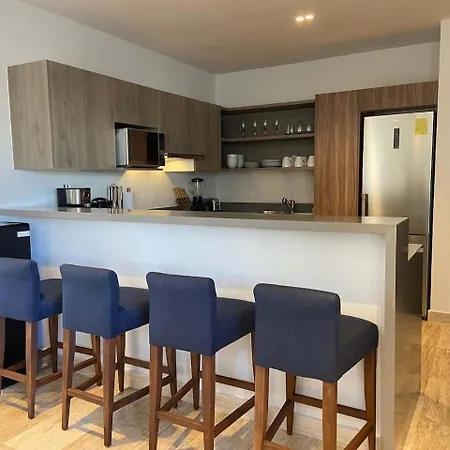 Apartment With Private Terrace And Jacuzzi In Aldea Zama