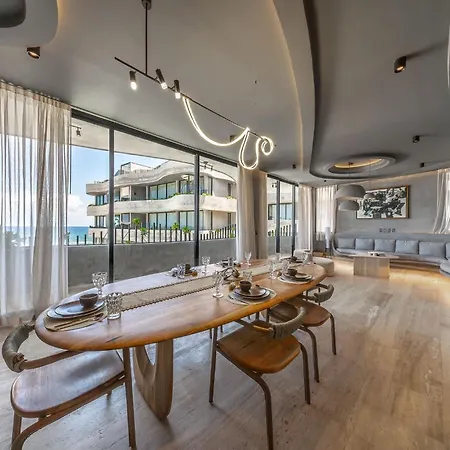 Oceanfront 3br Luxury Maiim Tankah With Pool & Gym * Tulum