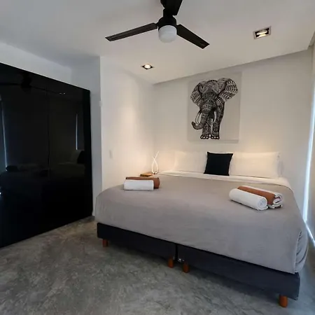 Black House - Stylish 3br In Aldea Zama With Rooftop Apartment