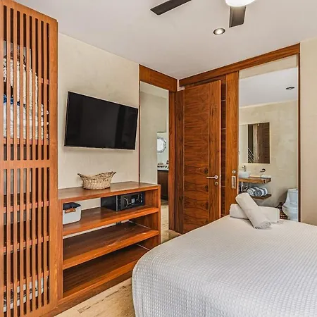 Serene 3br Penthouse W Private Pool | Roof | Gym Apartment Tulum