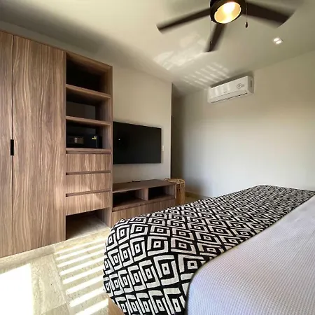 Apartment With Private Terrace And Jacuzzi In Aldea Zama