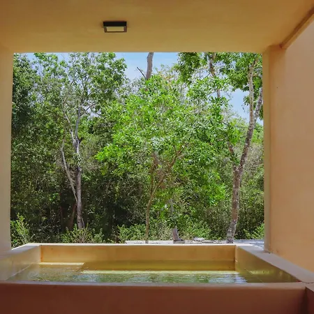 Apartment Chic Jungle 2br - Balcony Priv Pool Steam & Gym Tulum