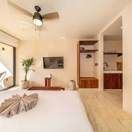 Apartment Peaceful Retreat With Hot Tub And King Bed Tulum