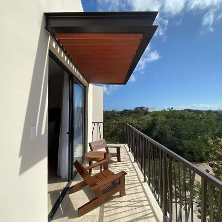 Apartment With Private Terrace And Jacuzzi In Aldea Zama Tulum