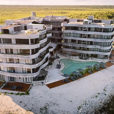 Apartment Beachfront 3br Penthouse W Private Pool Hot Tub & Gym Tulum