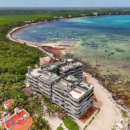 Apartment Oceanfront 3br Luxury Maiim Tankah With Pool & Gym Tulum