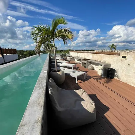 Black House - Stylish 3br In Aldea Zama With Rooftop *