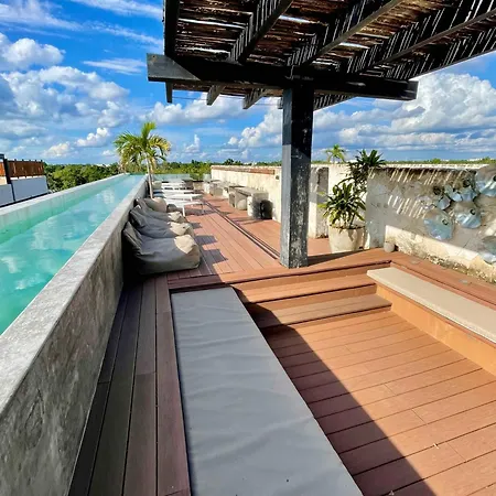 Black House - Stylish 3br In Aldea Zama With Rooftop