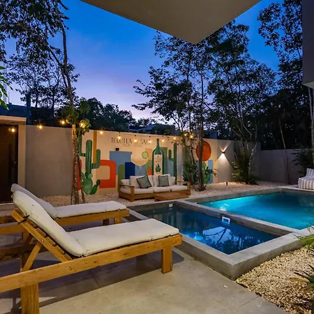 Tequila & Salt 5br With Pool & Jacuzzi Tulum
