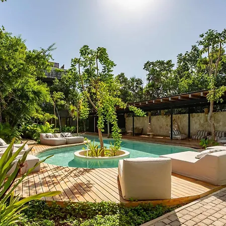 Modern 1br Jungle View Retreat In Humana With Rooftop Pool Apartment Tulum