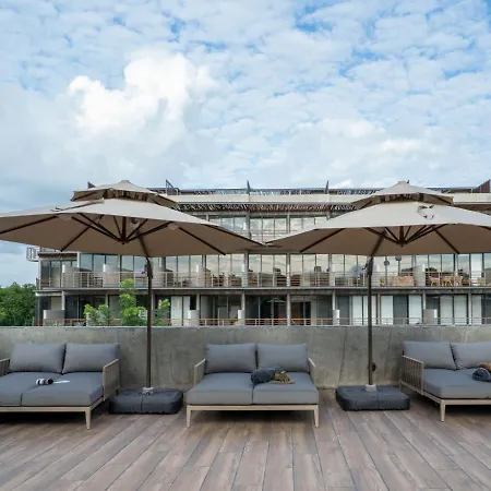 Nuju - Beutiful With Swimout-gym-rooftop-pool Apartment Tulum