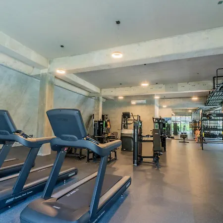 Apartment Nuju - Beutiful With Swimout-gym-rooftop-pool
