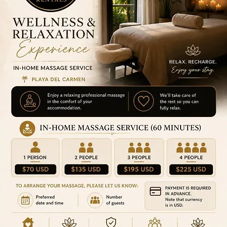 2Br Tulum Oasis | Pool, Sauna & Gym *