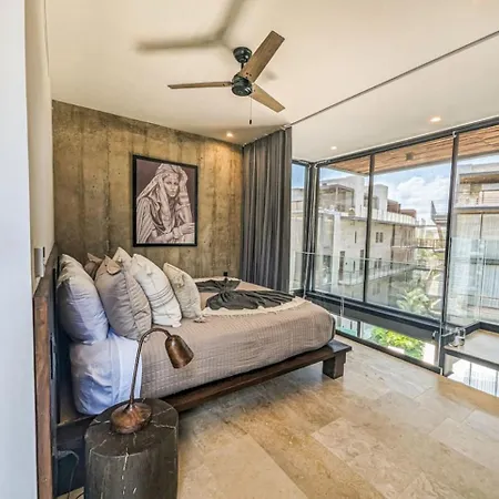 Holiday home 2Br Tulum Oasis | Pool, Sauna & Gym