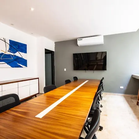 2br Retreat Rooftop Pool Gym Movie Theatre Apartment Tulum