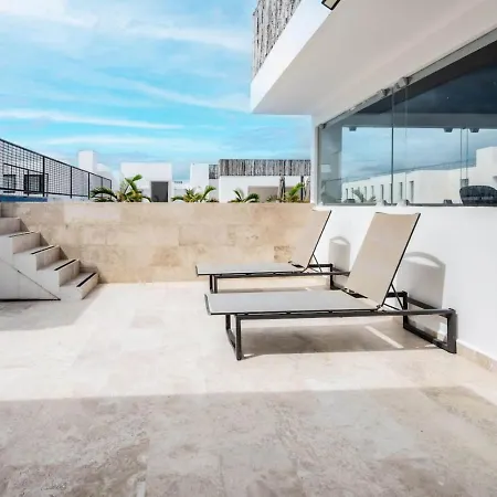 2br Retreat Rooftop Pool Gym Movie Theatre * Tulum