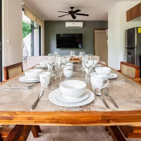 2br Retreat Rooftop Pool Gym Movie Theatre Apartment Tulum