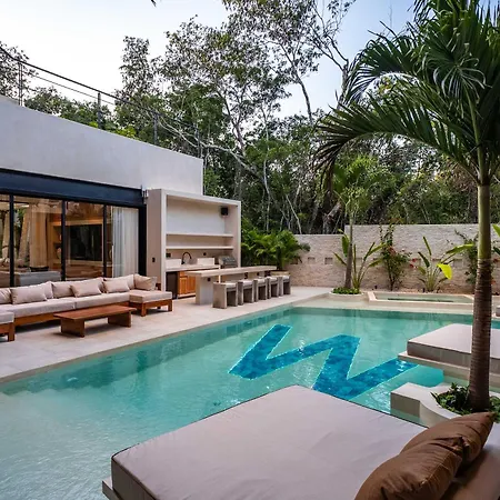 Casa W - Style 8 Bedroom With 2 Pools Villa Tulum