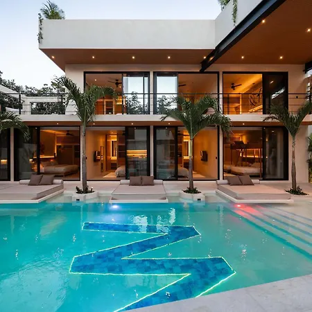 Villa Casa W - Style 8 Bedroom With 2 Pools Tulum