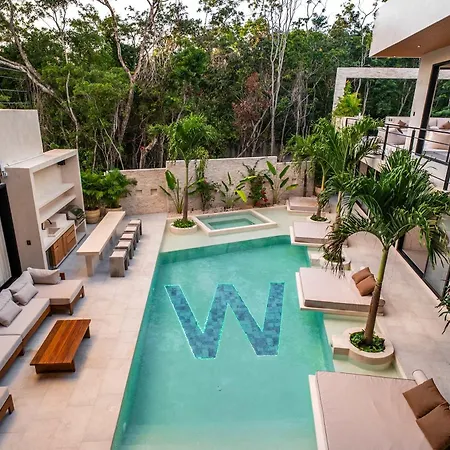 Casa W - Style 8 Bedroom With 2 Pools * Tulum