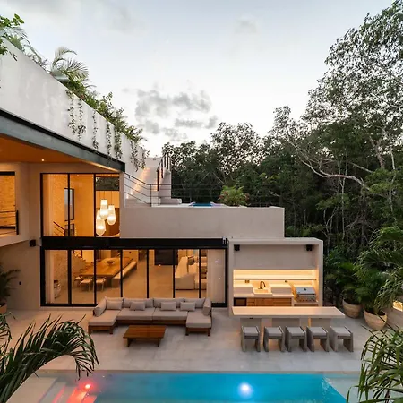 Casa W - Style 8 Bedroom With 2 Pools Tulum