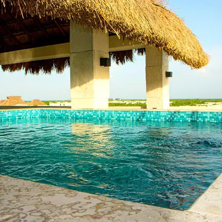 Aldea Zama Loft With Pool 10min Away From The Apartamento