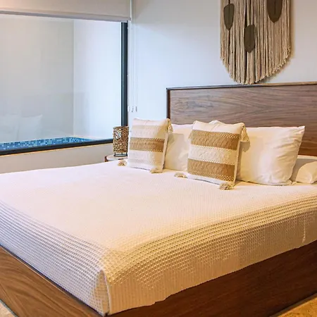 Aldea Zama Loft With Pool 10min Away From The *