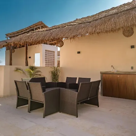 Aldea Zama -top Ph Wtih Private Pool 4pax Apartment *