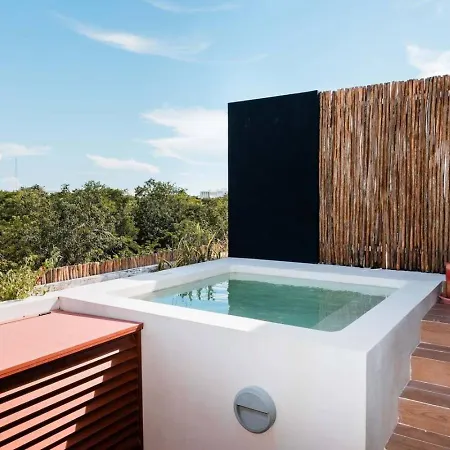 Amira Private Pool Facing The Park Tulum