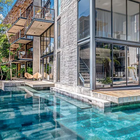 Nuju Xalet - Cenote Pool Jacuzzi & Sauna Apartment