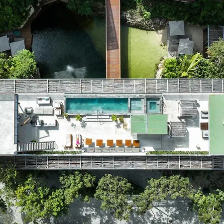 Nuju Xalet - Cenote Pool Jacuzzi & Sauna Apartment