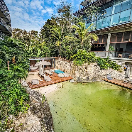 Nuju Xalet - Cenote Pool Jacuzzi & Sauna Tulum